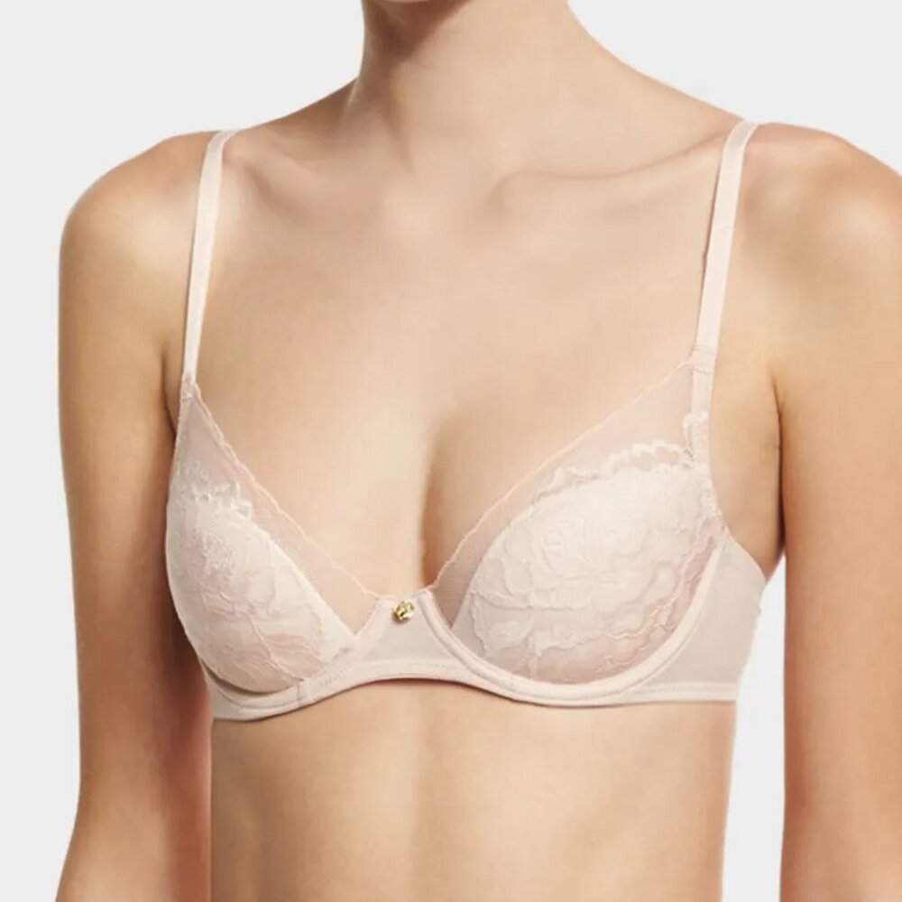 Natori Flora underwire bra 30C cameo rose / cashmere